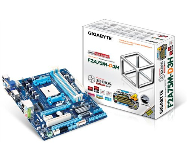 Gigabyte GA-F2A75M-D3H (A75 2xPCI-E DDR3) - 117238 - zdjęcie